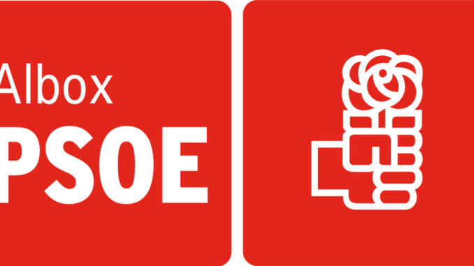 PSOE Albox 2020 cuadros rojos