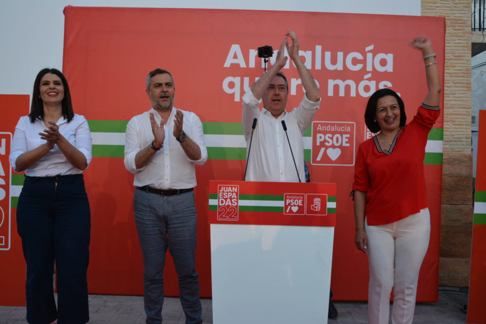 Juan Espadas llama a la movilización el 19J para “construir la Andalucía que queremos” frente al “desastre” de las derechas