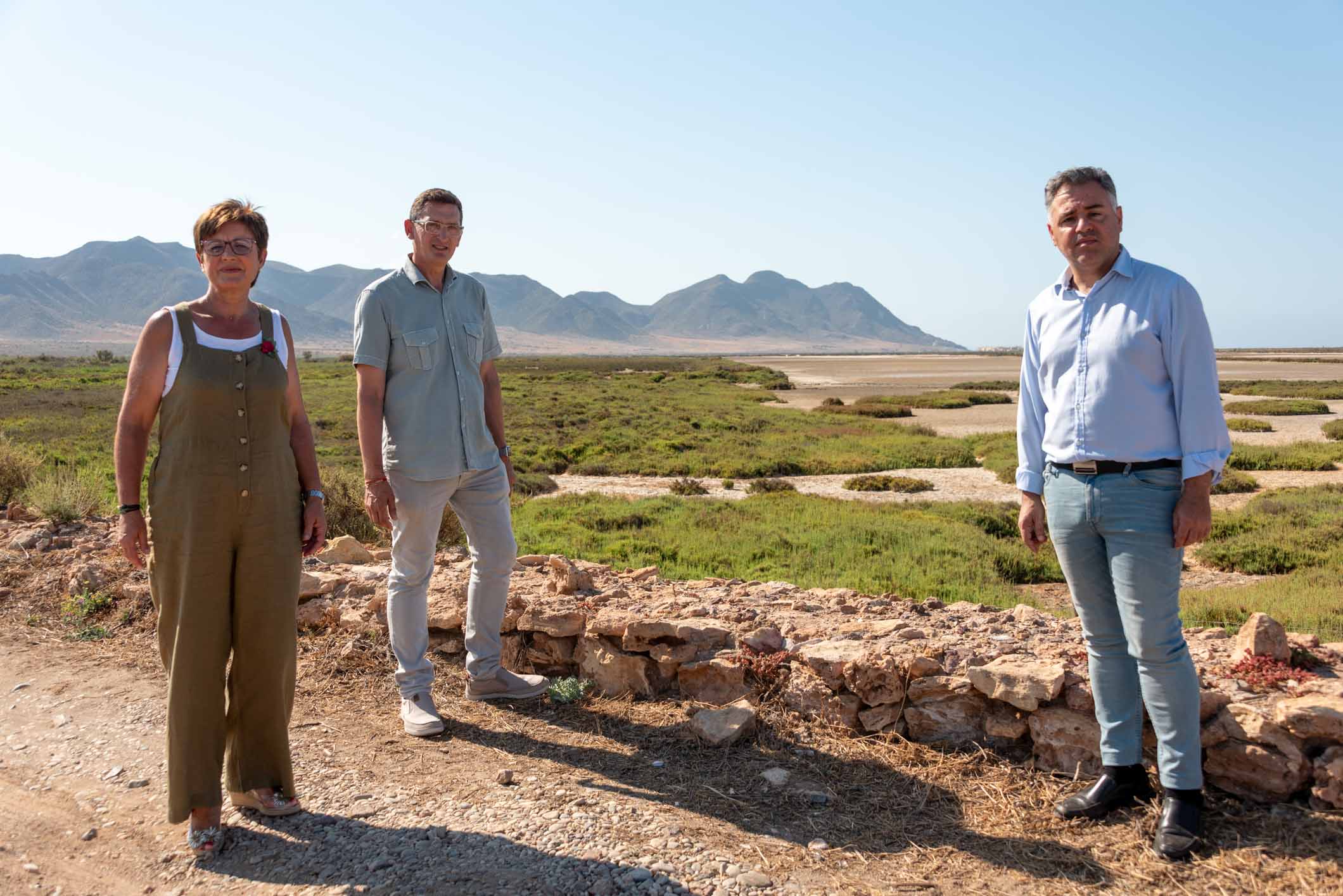 El PSOE insta a Moreno Bonilla a actuar “hoy mismo” y “con medios propios” para salvar Las Salinas de Cabo de Gata