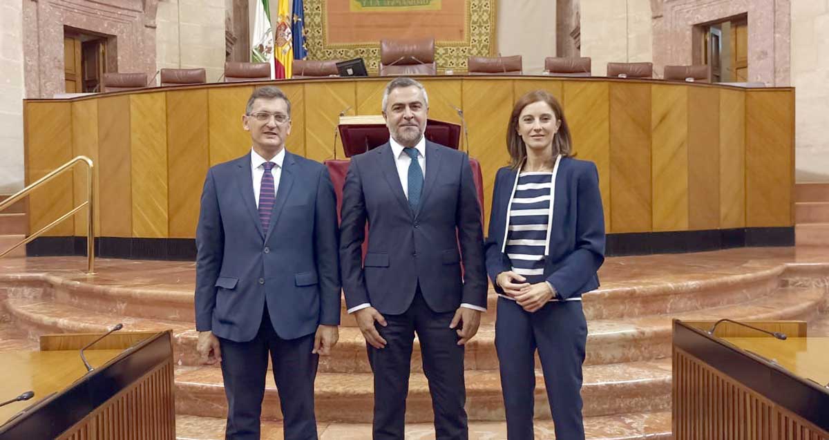 Juan Antonio Lorenzo presidirá la comisión de Política Industrial y Energía en el Parlamento de Andalucía