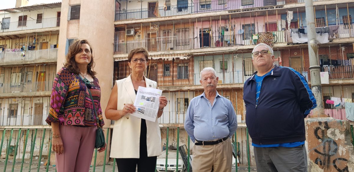 ALMERÍA. El PSOE asegura que esta Corporación no verá obras en El Patio y critica el retraso del PP en la tramitación