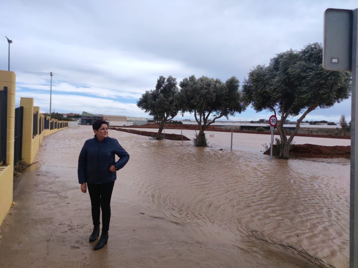 EL EJIDO. Carrión se compromete a llevar a cabo un plan general de evacuación de pluviales para todo el municipio cuando llegue a la Alcaldía de El Ejido