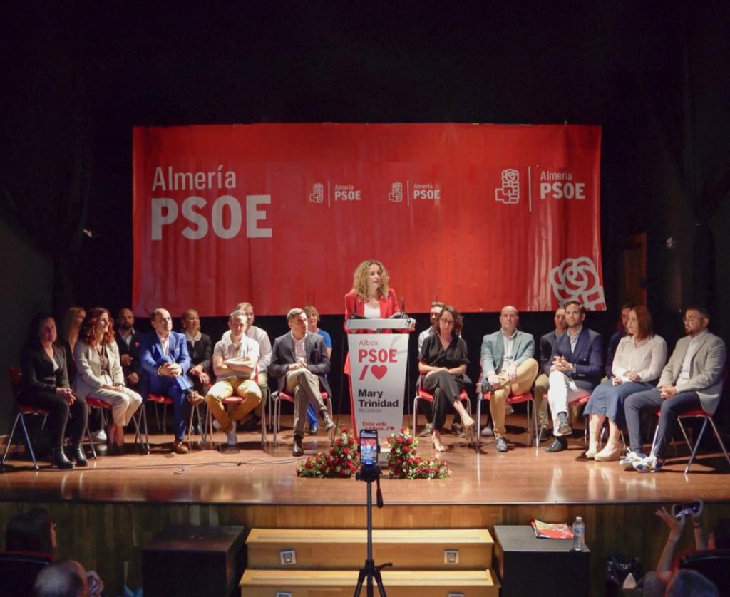 ALBOX. «El PSOE es la única garantía de cambio en Albox»