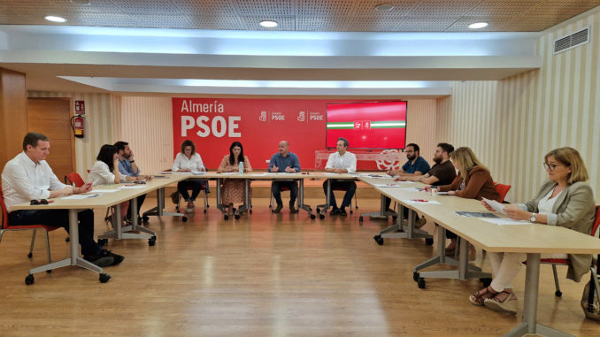 Reunión del Comité Electoral del PSOE de Almería para las Elecciones Europeas de 2024