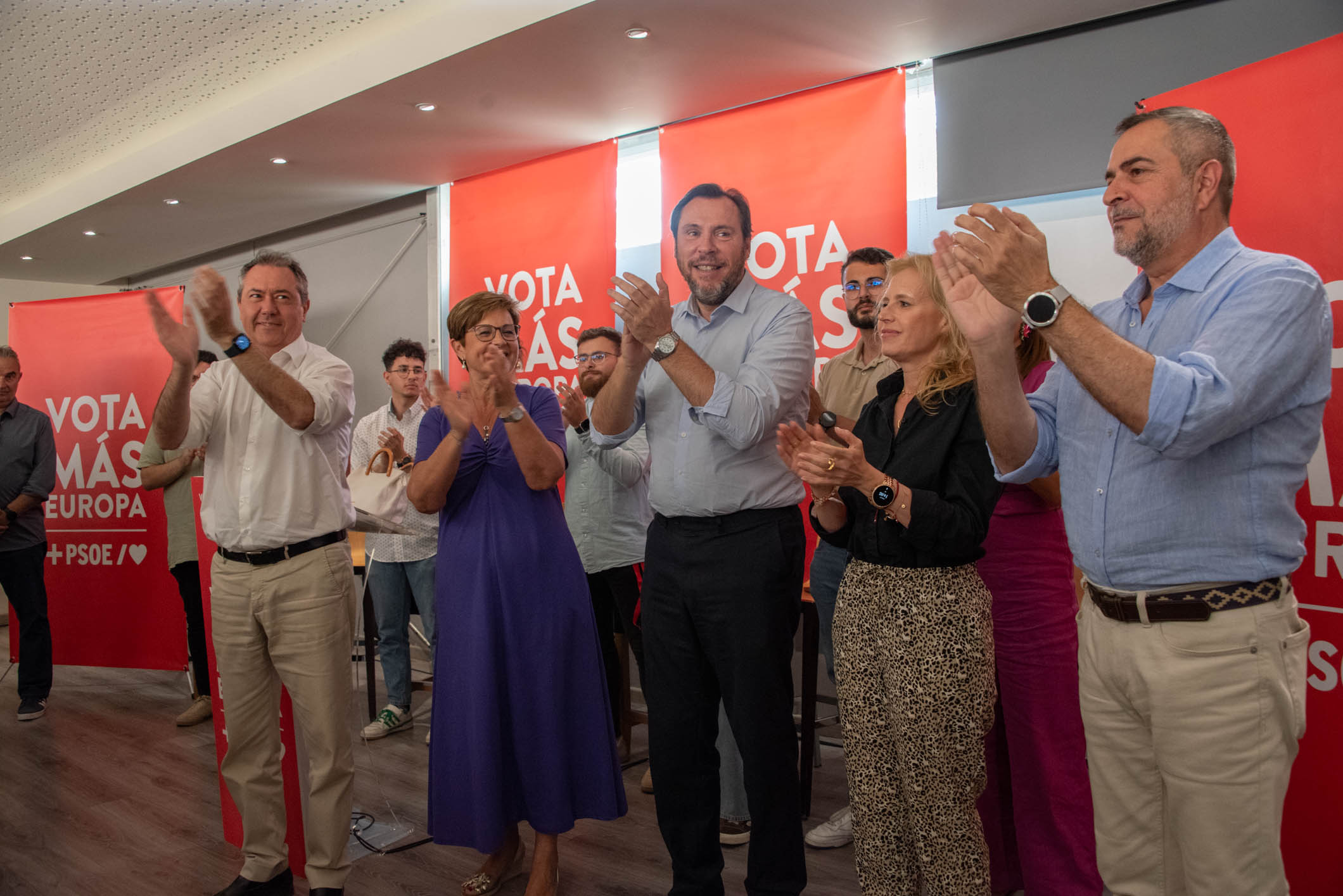 Óscar Puente: “Podemos presumir de las inversiones que el Gobierno de España está haciendo en Almería”