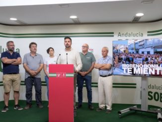 Hernández junto a alcaldes y concejala del Andarax