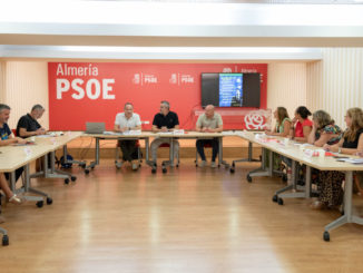 Reunión de Secretarios de Organización del PSOE de Andalucía en Almería