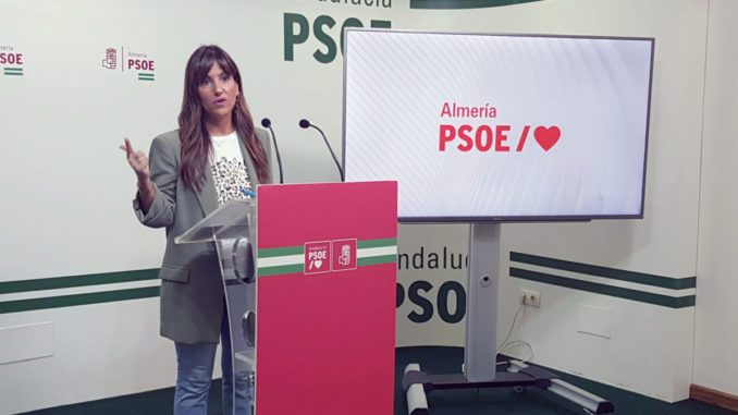 Inés Plaza en rueda de prensa