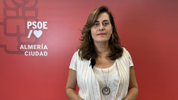 Carmen Aguilar, concejal socialista en el Ayuntamiento de Almería