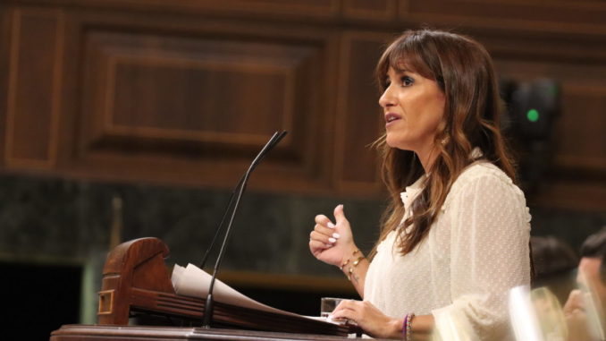 Inés Plaza en el Congreso