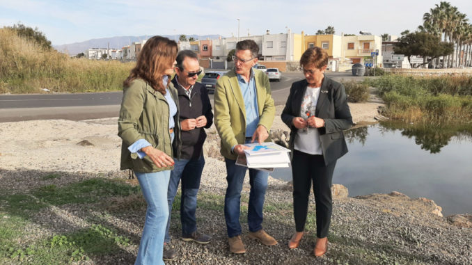 Carmen Aguilar, José Fernández, José Luis Sánchez y Adriana Valverde