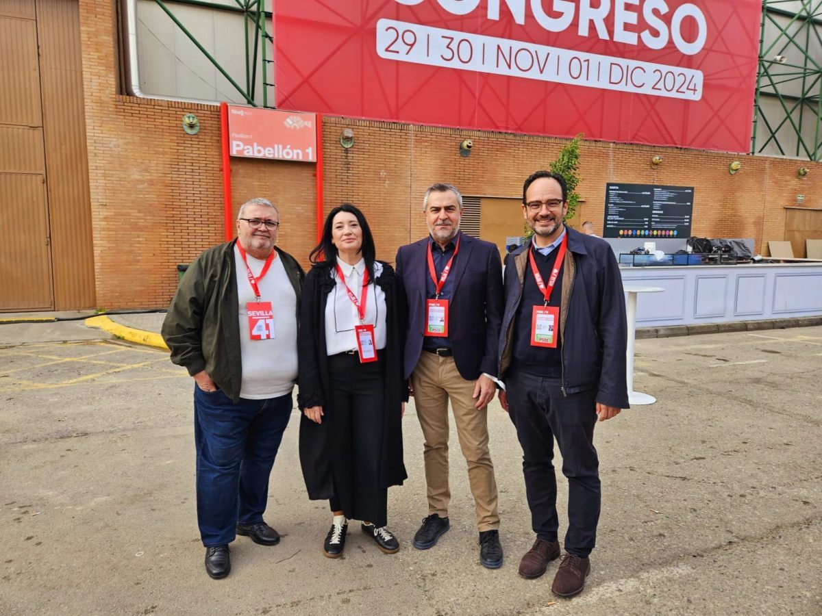 El PSOE de Almería celebra la entrada de Anabel Mateos como secretaria de Municipios del Litoral en la Comisión Ejecutiva Federal