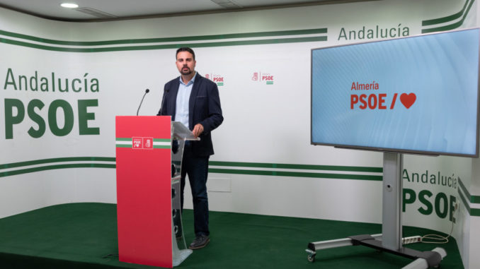 Mateo Hernández, Parlamentario andaluz del PSOE de Almería