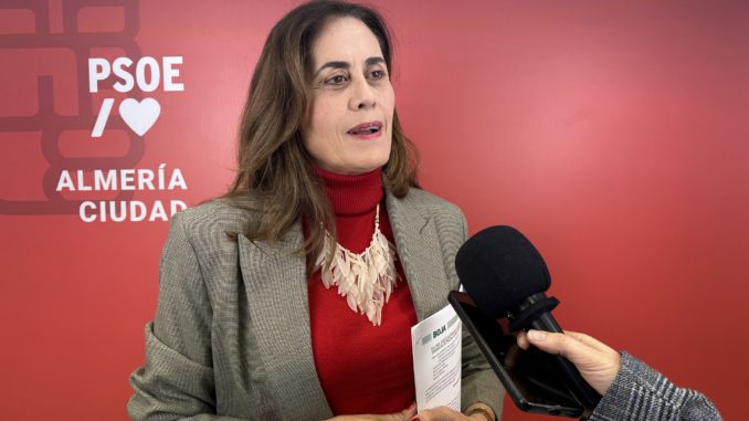 Carmen Aguilar, concejal PSOE en el Ayuntamiento de Almería