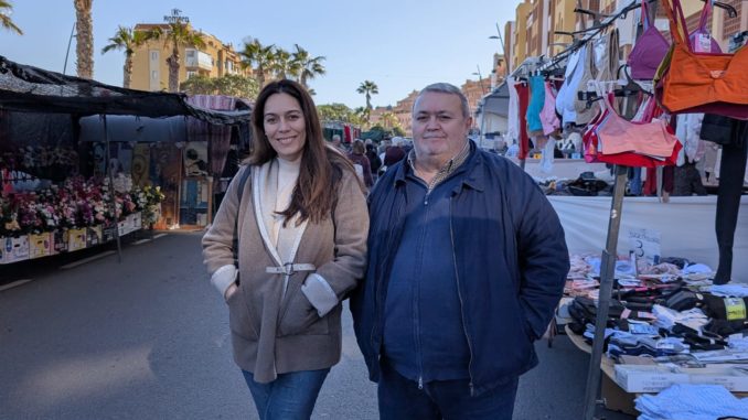 Manolo García, Maricarmen Cuadra Mercadillo Roquetas 060225